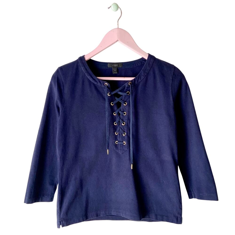 J. Crew Navy Blue Top